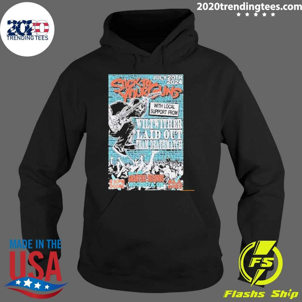 Official Stick To Your Guns July 20 2024 Augusta Ga - Adult & Kids T-Shirts, Sweatshirts & Hoodies apparel design preview 2