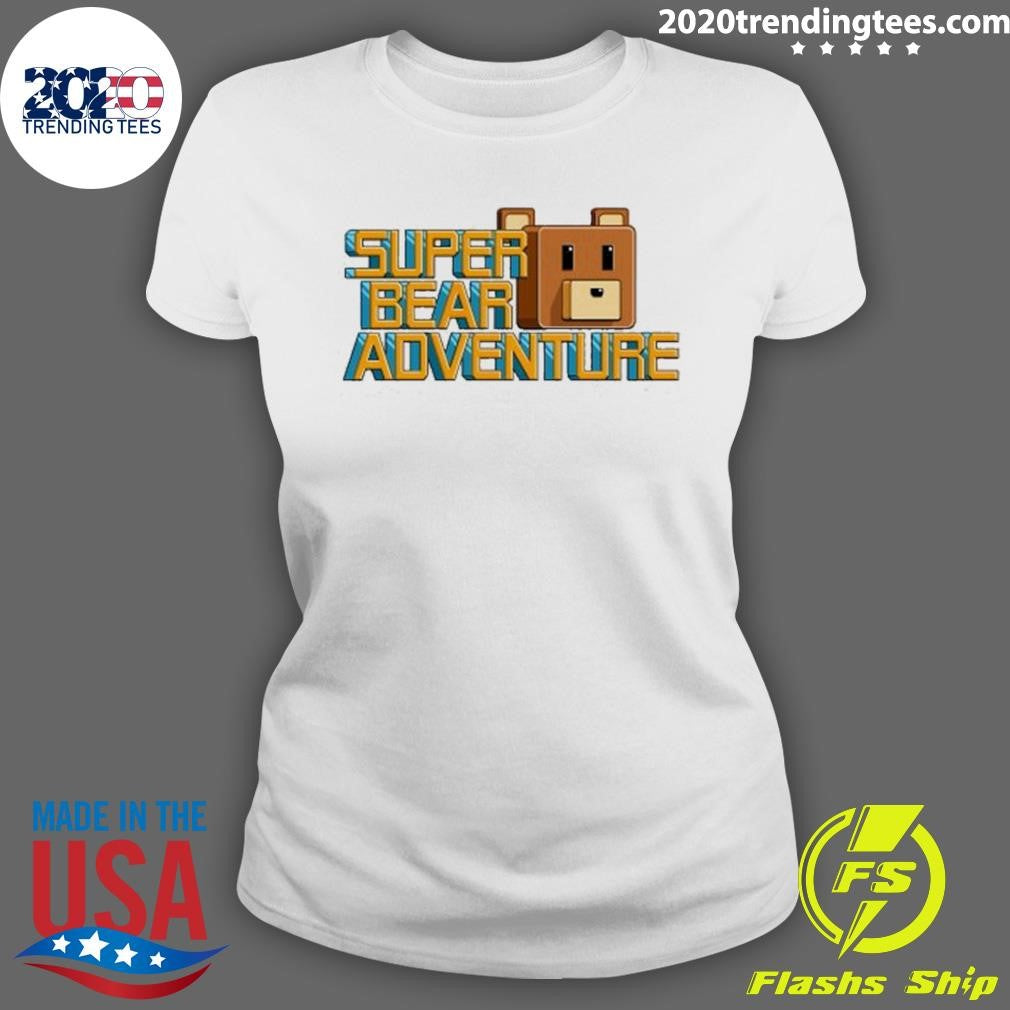 Official Super Bear Adventure - Adult & Kids T-Shirts, Sweatshirts & Hoodies apparel design preview 3