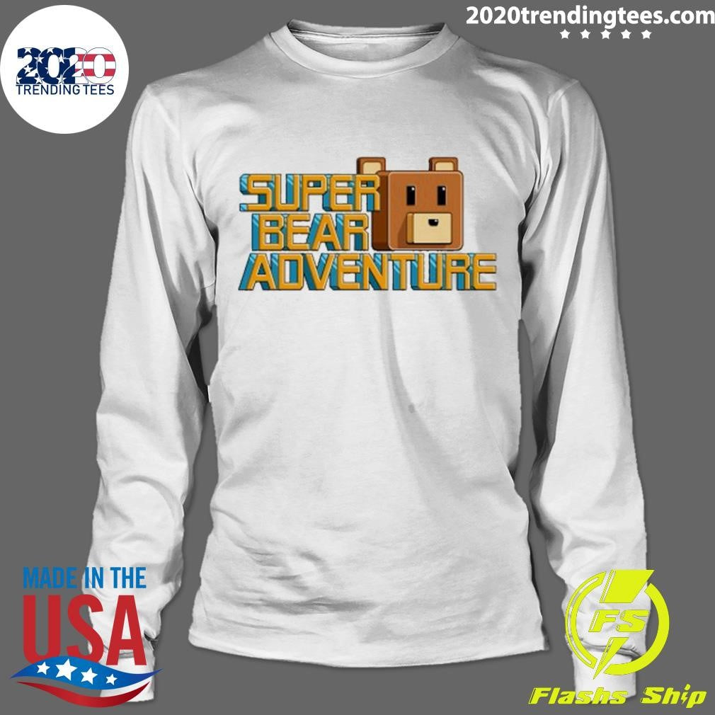 Official Super Bear Adventure - Adult & Kids T-Shirts, Sweatshirts & Hoodies apparel design preview 4