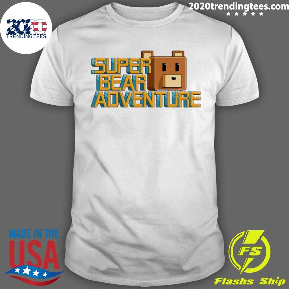 Official Super Bear Adventure - Adult & Kids T-Shirts, Sweatshirts & Hoodies apparel design preview 1