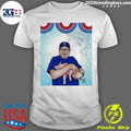 Official Tim Walz Hugs Pig Make America Happy Again - Adult & Kids T-Shirts, Sweatshirts & Hoodies apparel design preview 1