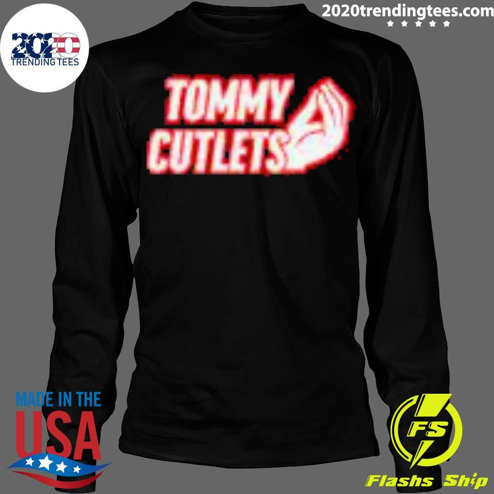 Official Tommy Cutlets Football Quarterback - Adult & Kids T-Shirts, Sweatshirts & Hoodies apparel design preview 4