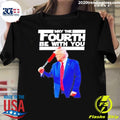Official Trump May The Fourth Be With You - Adult & Kids T-Shirts, Sweatshirts & Hoodies apparel design preview 1