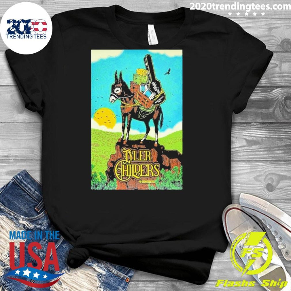 Official Tyler Childers April 16, 2024 - Adult & Kids T-Shirts, Sweatshirts & Hoodies apparel design preview 3