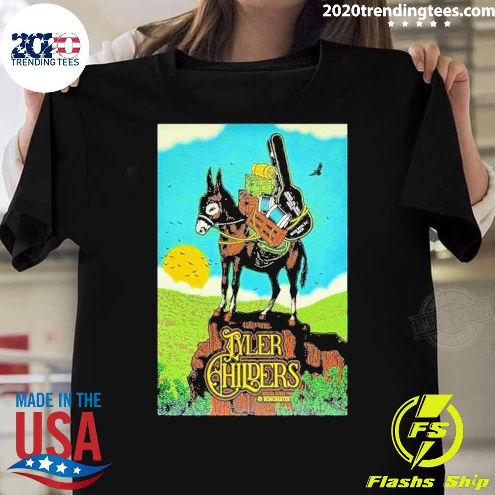 Official Tyler Childers April 16, 2024 - Adult & Kids T-Shirts, Sweatshirts & Hoodies apparel design preview 1