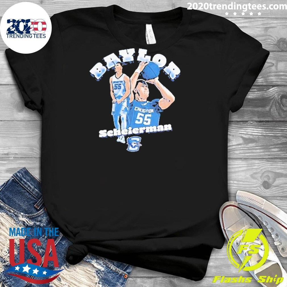 Official baylor Scheierman 55 Basketball - Adult & Kids T-Shirts, Sweatshirts & Hoodies apparel design preview 3