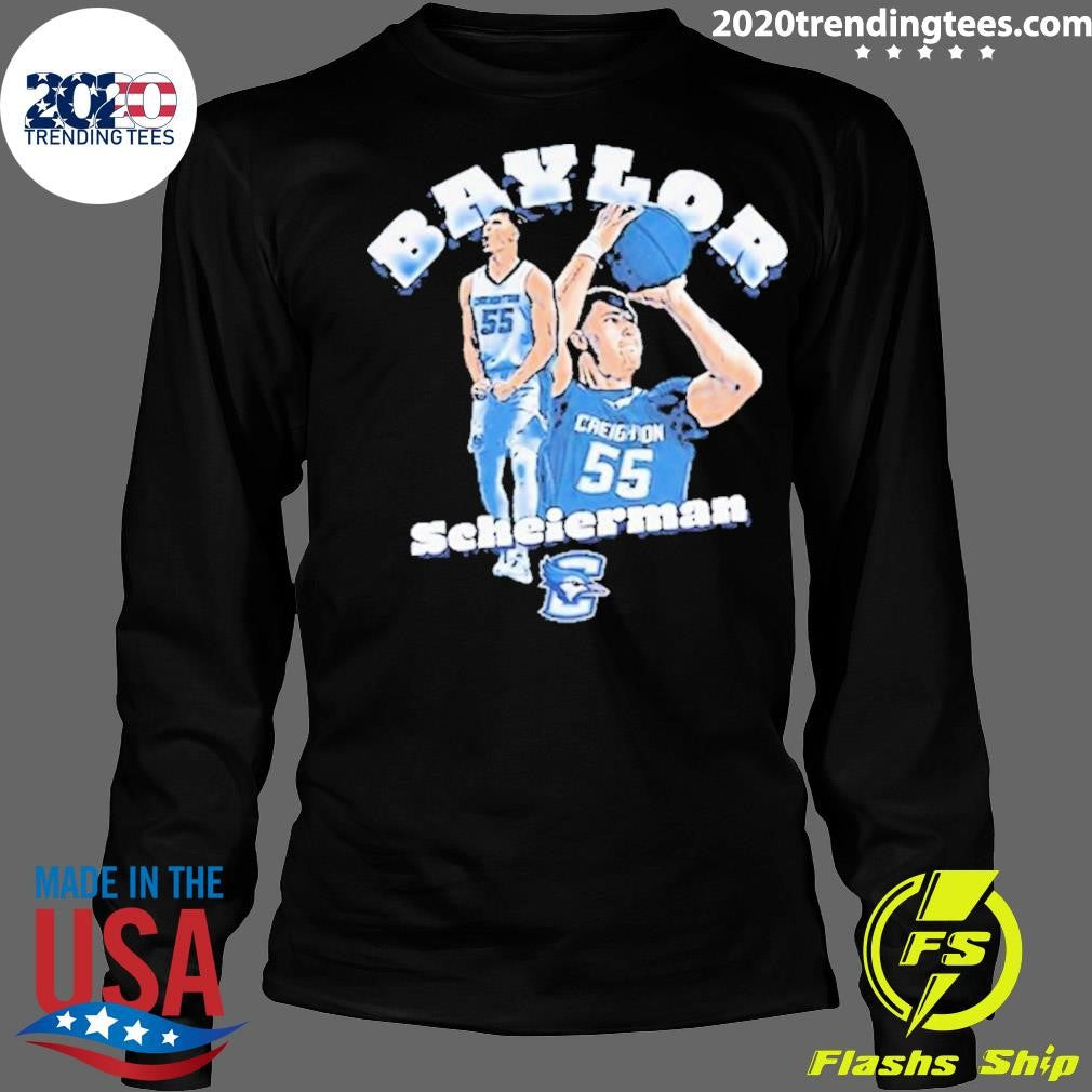 Official baylor Scheierman 55 Basketball - Adult & Kids T-Shirts, Sweatshirts & Hoodies apparel design preview 4