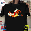 Official calvin Và Hobbes Smile - Adult & Kids T-Shirts, Sweatshirts & Hoodies apparel design preview 1