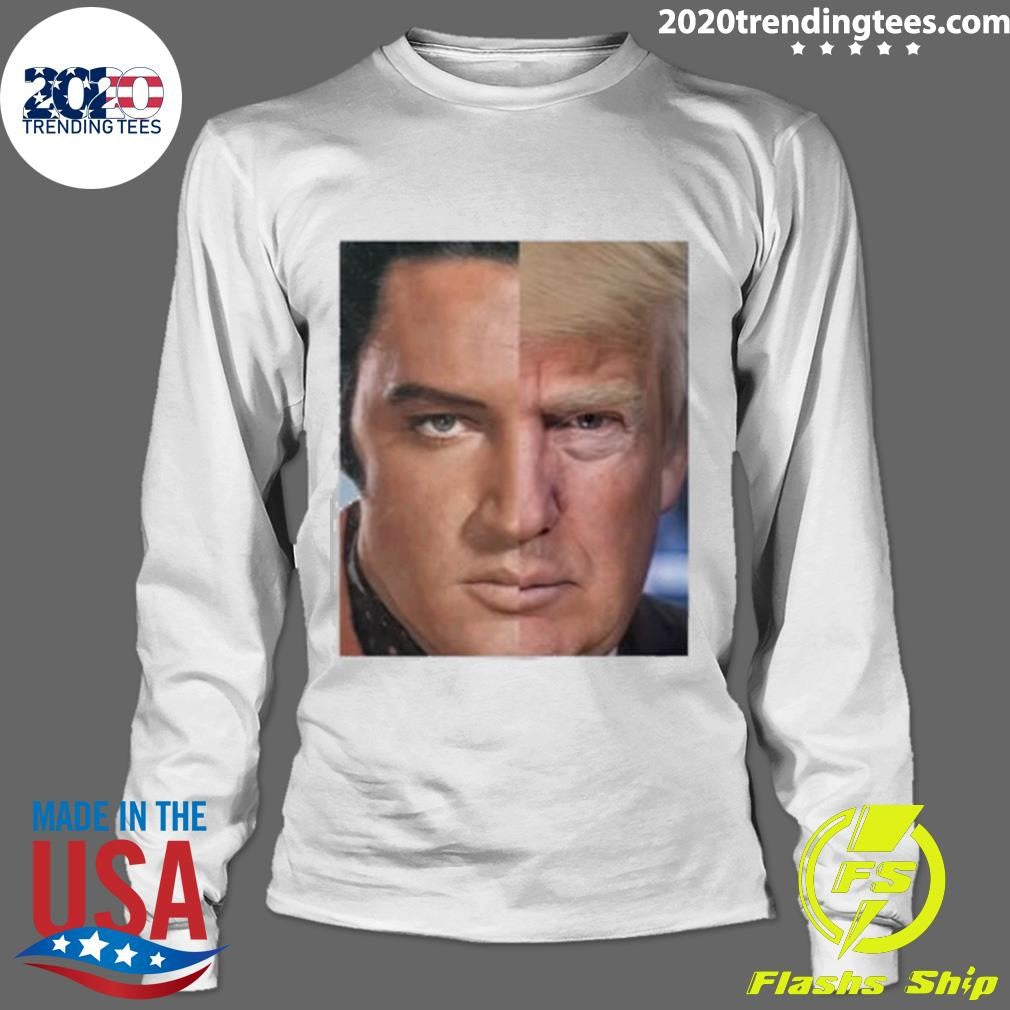 Official donald J. Trump Elvis And Look Alike - Adult & Kids T-Shirts, Sweatshirts & Hoodies apparel design preview 4
