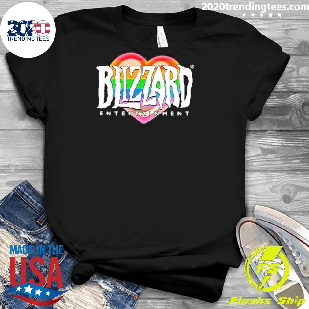 Official funny Blizzard Entertainment 2024 Pride - Adult & Kids T-Shirts, Sweatshirts & Hoodies apparel design preview 3