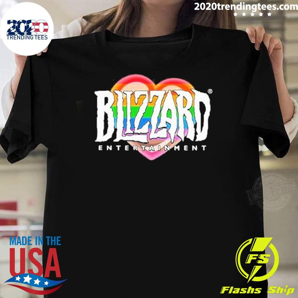 Official funny Blizzard Entertainment 2024 Pride - Adult & Kids T-Shirts, Sweatshirts & Hoodies apparel design preview 1