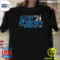 Official goff-st. Brown '24 Grit Don't Quit - Adult & Kids T-Shirts, Sweatshirts & Hoodies apparel design preview 1