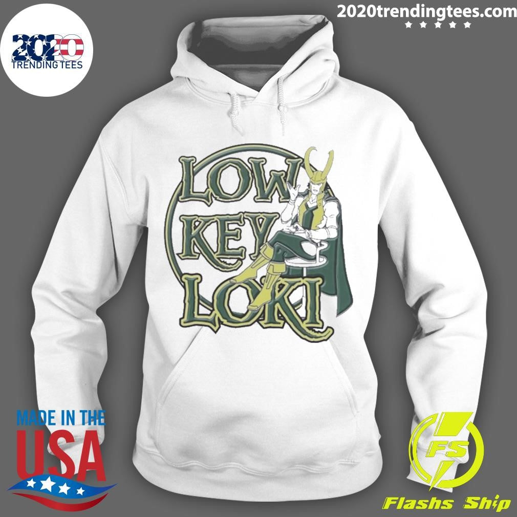 Official low Key Loki - Adult & Kids T-Shirts, Sweatshirts & Hoodies apparel design preview 2