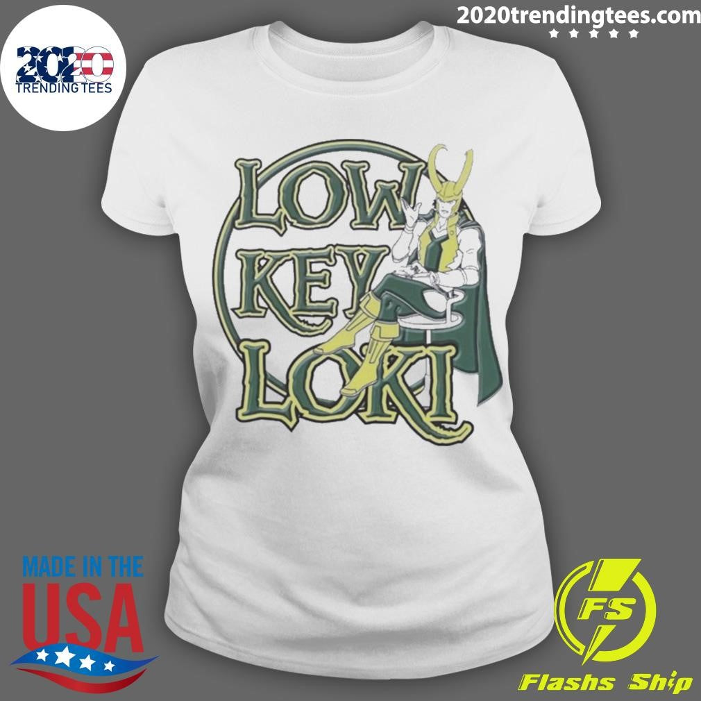Official low Key Loki - Adult & Kids T-Shirts, Sweatshirts & Hoodies apparel design preview 3