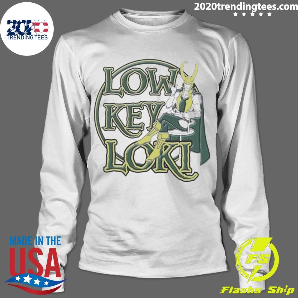 Official low Key Loki - Adult & Kids T-Shirts, Sweatshirts & Hoodies apparel design preview 4