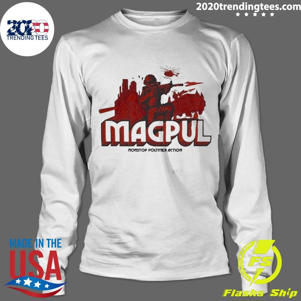 Official magpul Nonstop Polymer Action - Adult & Kids T-Shirts, Sweatshirts & Hoodies apparel design preview 4