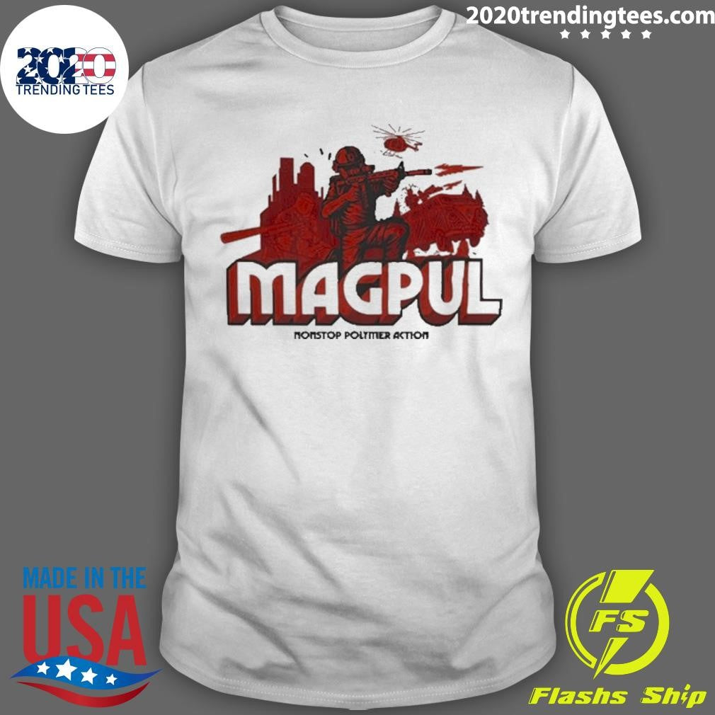 Official magpul Nonstop Polymer Action - Adult & Kids T-Shirts, Sweatshirts & Hoodies apparel design preview 1