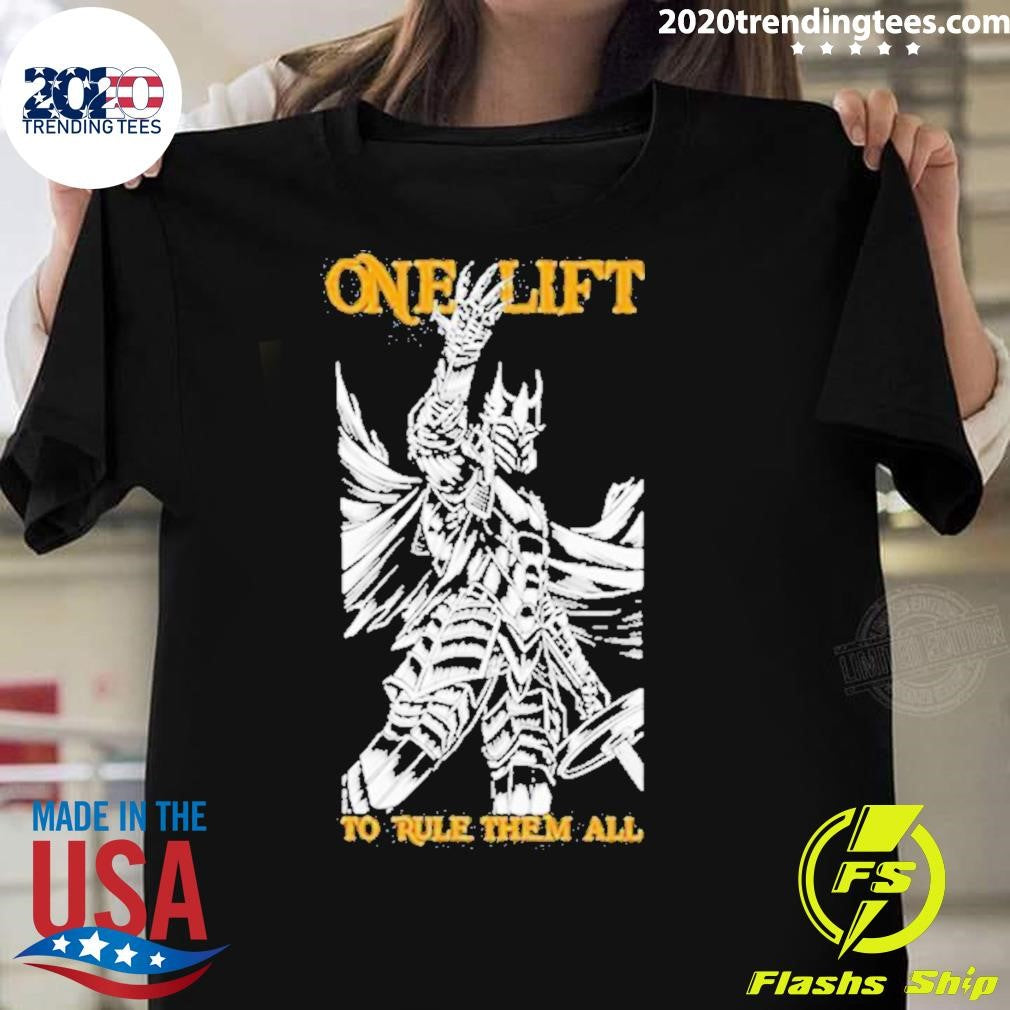 Official one Lift To Rule Them All - Adult & Kids T-Shirts, Sweatshirts & Hoodies apparel design preview 1