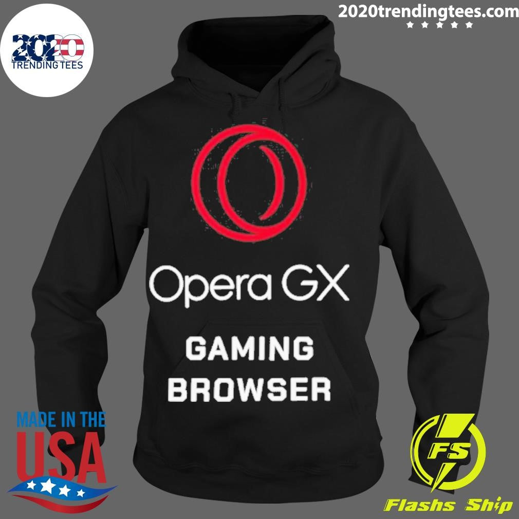 Official opera Gx Gaming Browser - Adult & Kids T-Shirts, Sweatshirts & Hoodies apparel design preview 2