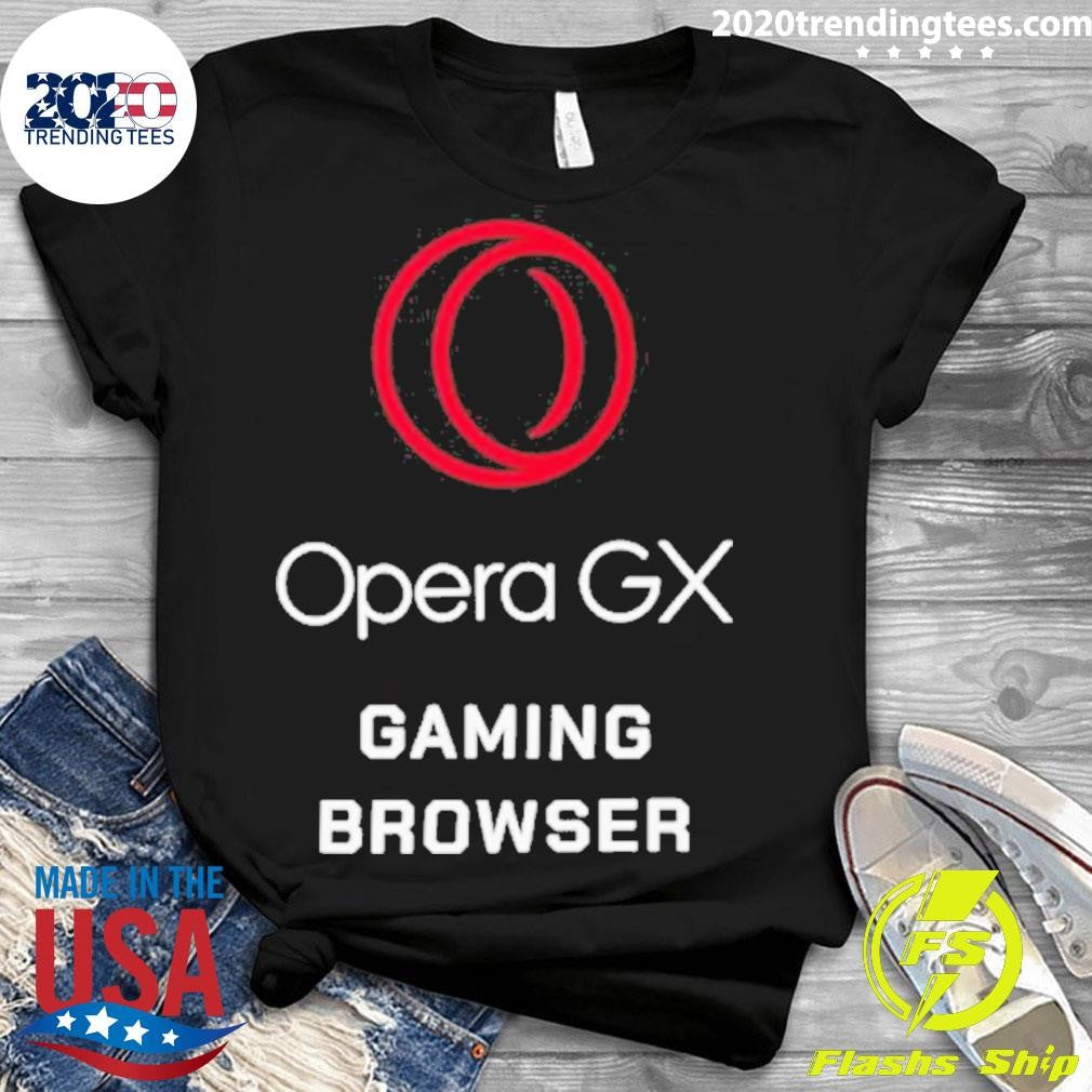 Official opera Gx Gaming Browser - Adult & Kids T-Shirts, Sweatshirts & Hoodies apparel design preview 3