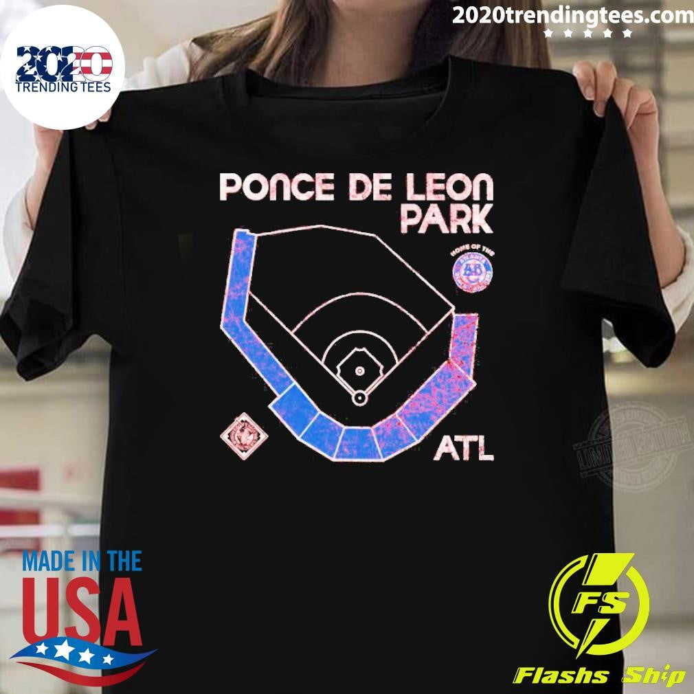 Official ponce De Leon Park - Adult & Kids T-Shirts, Sweatshirts & Hoodies apparel design preview 1