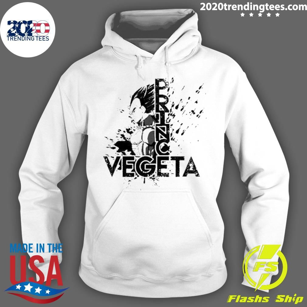 Official prince Vegeta - Adult & Kids T-Shirts, Sweatshirts & Hoodies apparel design preview 2