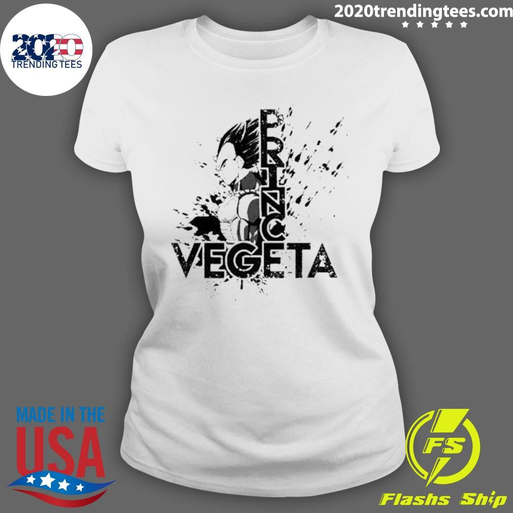 Official prince Vegeta - Adult & Kids T-Shirts, Sweatshirts & Hoodies apparel design preview 3