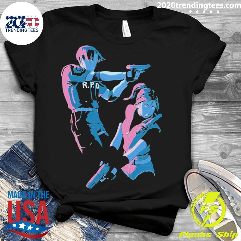 Official racoon City Survivors Resident Evil - Adult & Kids T-Shirts, Sweatshirts & Hoodies apparel design preview 3