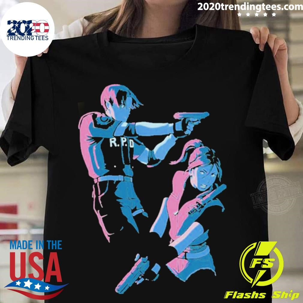 Official racoon City Survivors Resident Evil - Adult & Kids T-Shirts, Sweatshirts & Hoodies apparel design preview 1