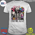 Official staying Alive Colorful - Adult & Kids T-Shirts, Sweatshirts & Hoodies apparel design preview 1