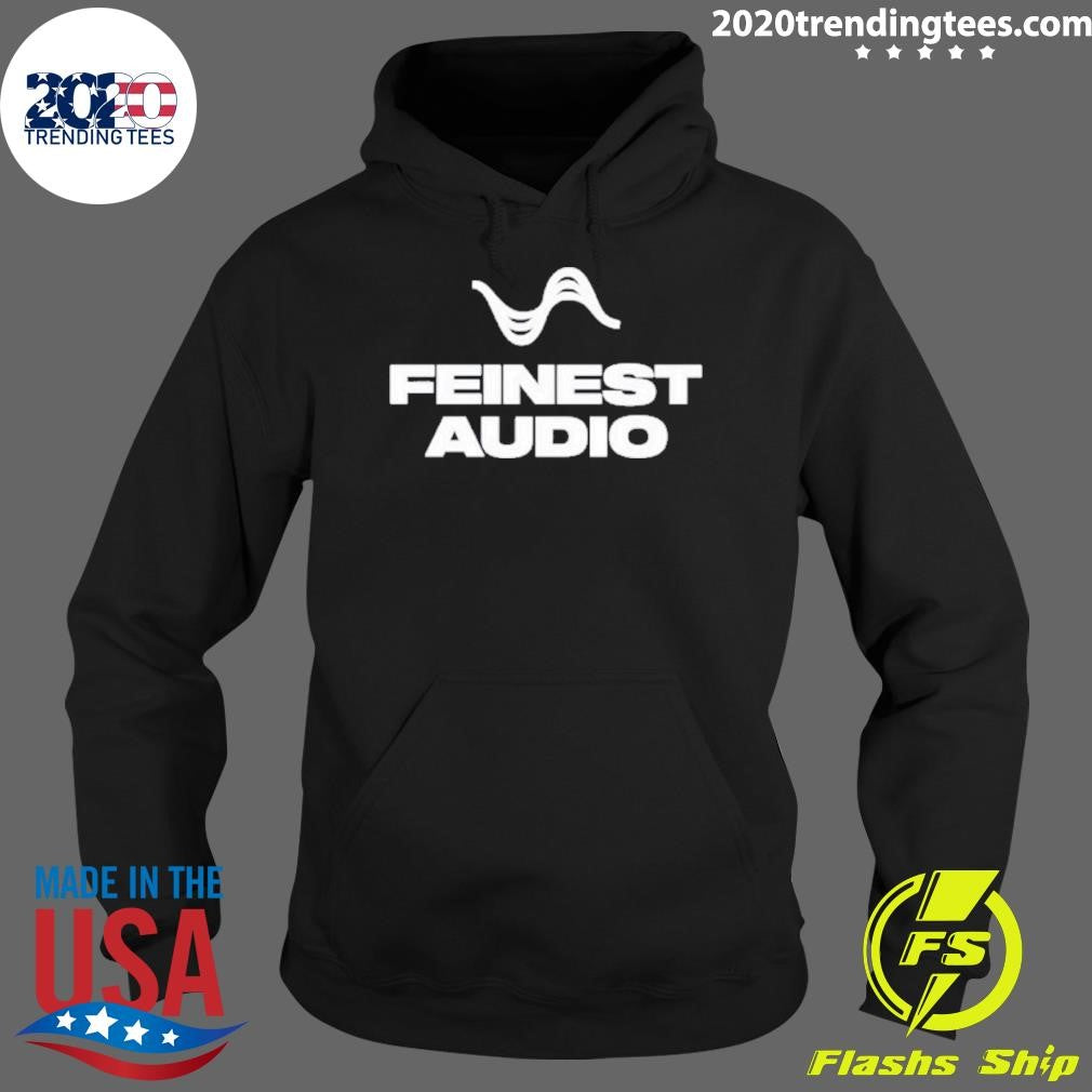 Official stuart Feiner Wearing Feinest Audio - Adult & Kids T-Shirts, Sweatshirts & Hoodies apparel design preview 2