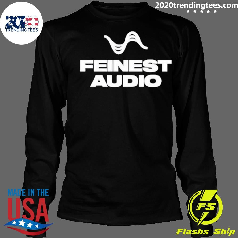 Official stuart Feiner Wearing Feinest Audio - Adult & Kids T-Shirts, Sweatshirts & Hoodies apparel design preview 4