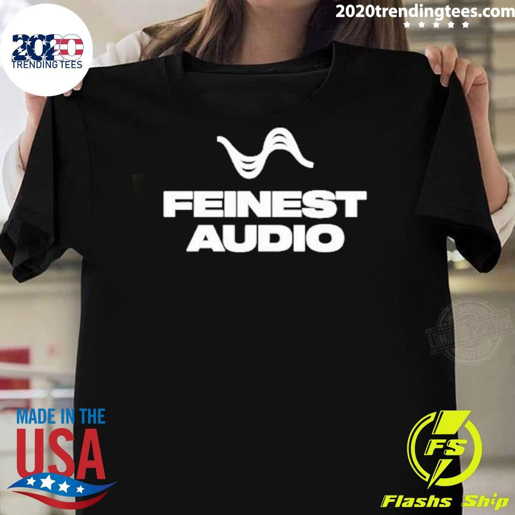 Official stuart Feiner Wearing Feinest Audio - Adult & Kids T-Shirts, Sweatshirts & Hoodies apparel design preview 1