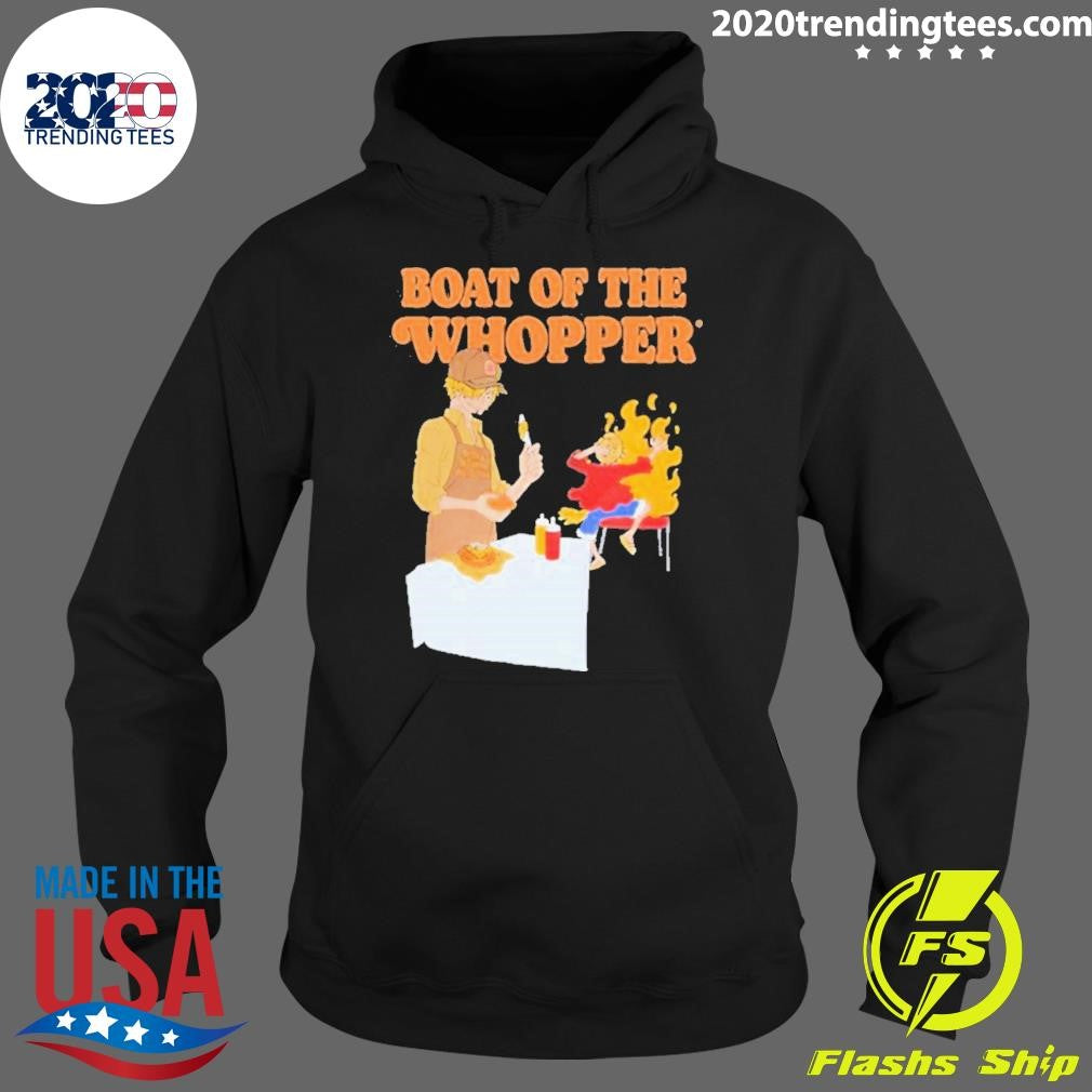Official the One Piece X Burger King France Boat Of - Adult & Kids T-Shirts, Sweatshirts & Hoodies apparel design preview 2