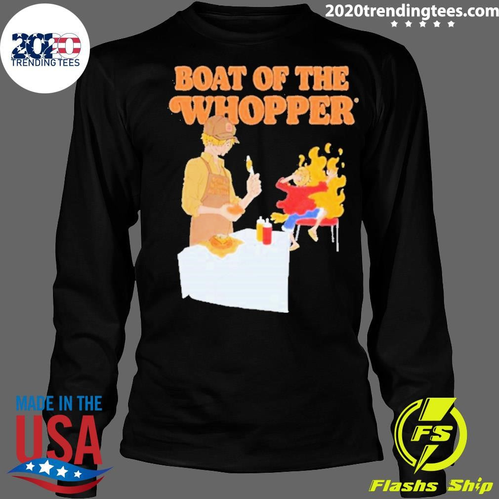 Official the One Piece X Burger King France Boat Of - Adult & Kids T-Shirts, Sweatshirts & Hoodies apparel design preview 4