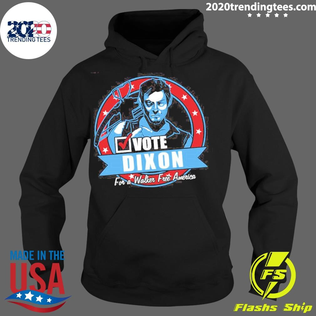 Official vote Dixon The Walking Dead - Adult & Kids T-Shirts, Sweatshirts & Hoodies apparel design preview 2
