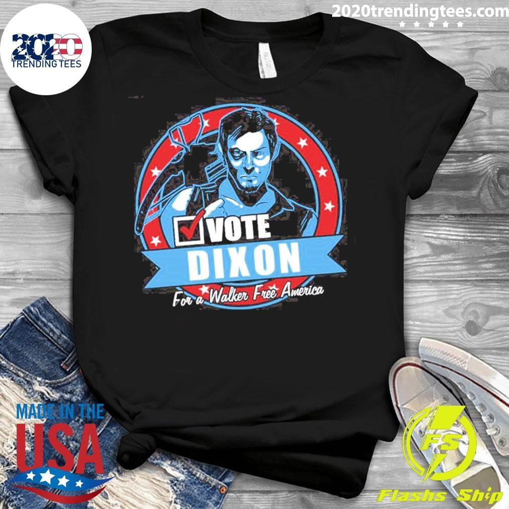 Official vote Dixon The Walking Dead - Adult & Kids T-Shirts, Sweatshirts & Hoodies apparel design preview 3