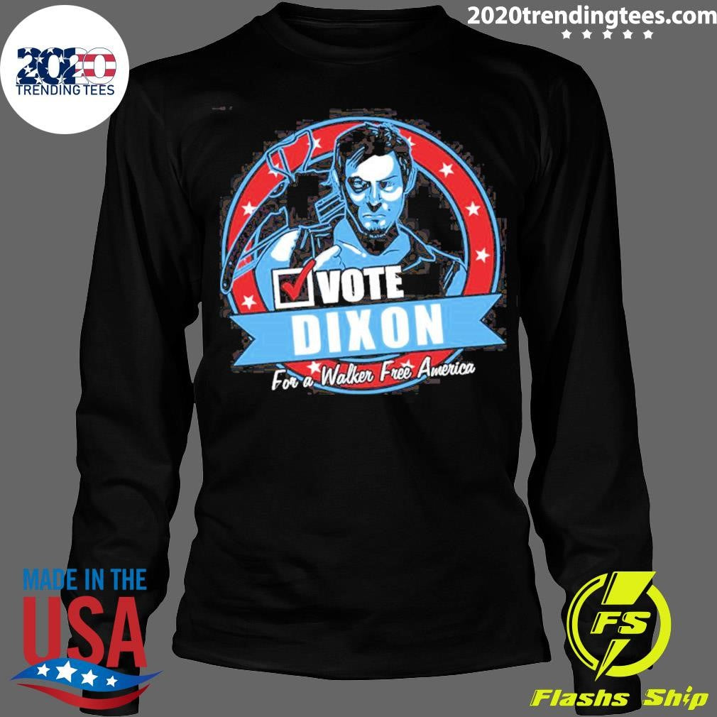 Official vote Dixon The Walking Dead - Adult & Kids T-Shirts, Sweatshirts & Hoodies apparel design preview 4