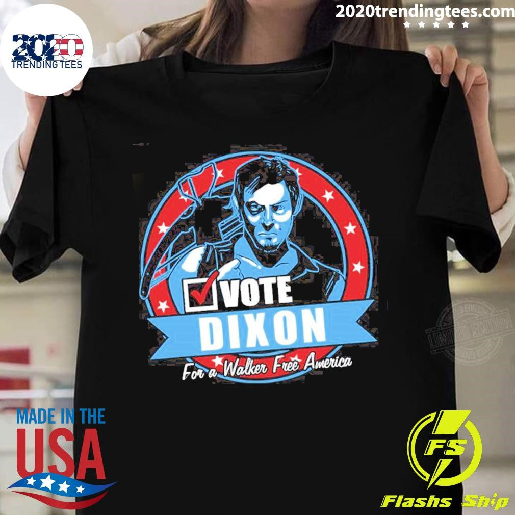 Official vote Dixon The Walking Dead - Adult & Kids T-Shirts, Sweatshirts & Hoodies apparel design preview 1