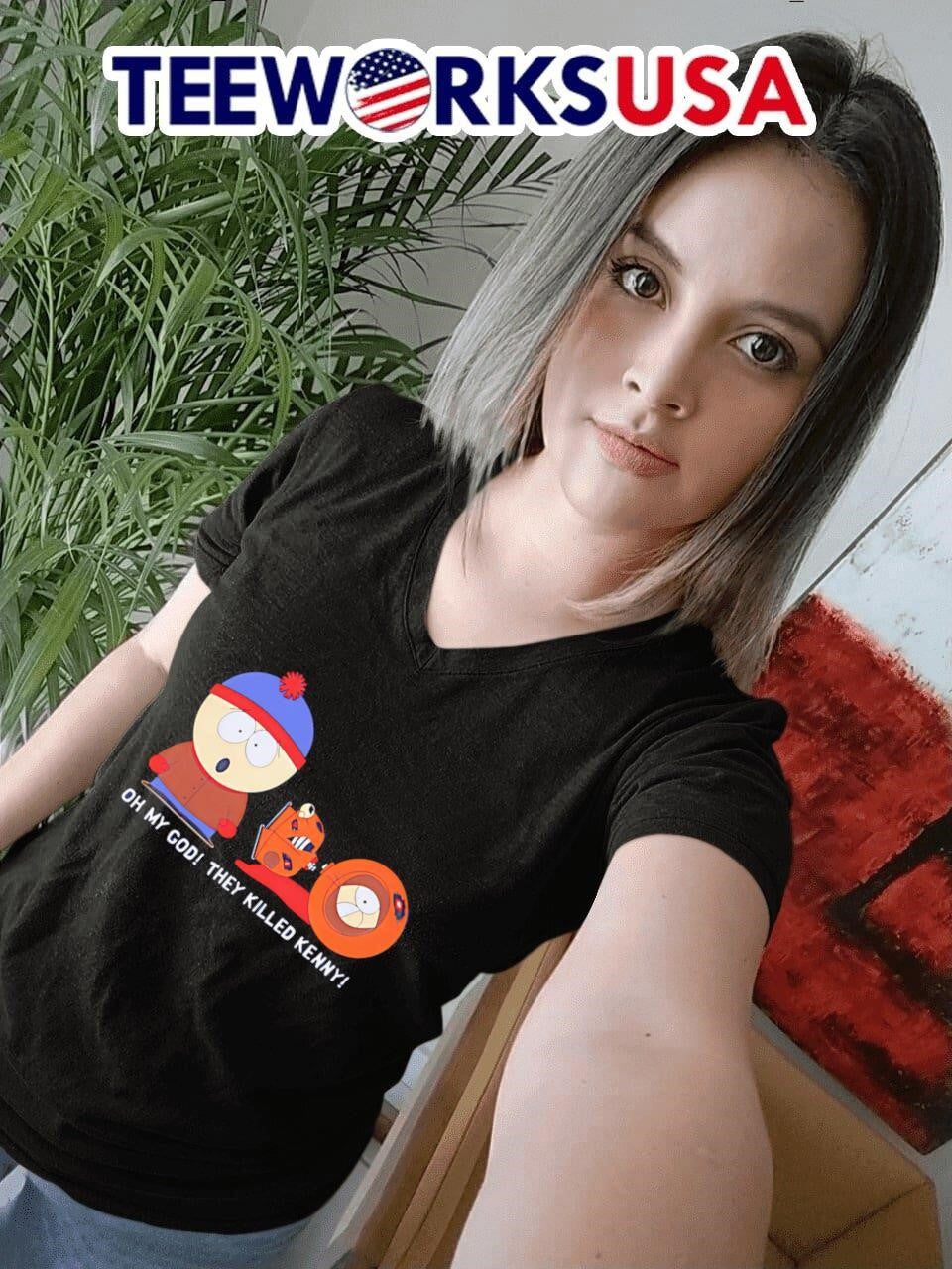 Oh My God They Killed Kenny South Park cartoon - Adult & Kids T-Shirts, Sweatshirts & Hoodies apparel design preview 7