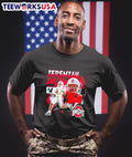Ohio State Buckeyes Football #4 Jeremiah Smith - Adult & Kids T-Shirts, Sweatshirts & Hoodies apparel design preview 1