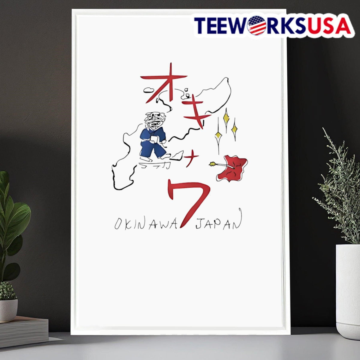 Okinawa kill bill Japan - Adult & Kids T-Shirts, Sweatshirts & Hoodies apparel design preview 6