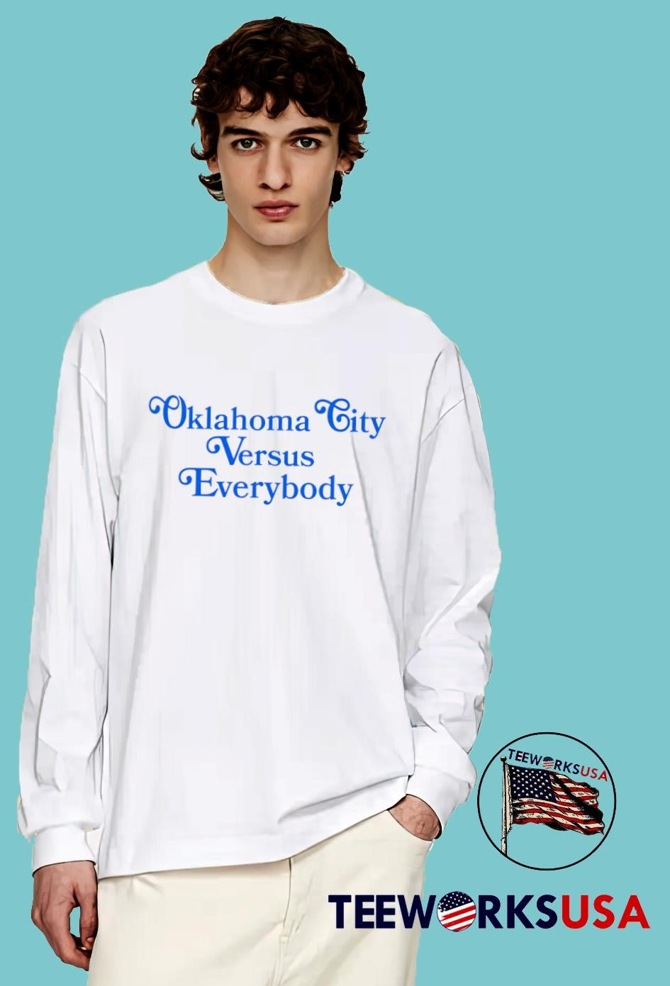 Oklahoma City Versus Everybody - Adult & Kids T-Shirts, Sweatshirts & Hoodies apparel design preview 4
