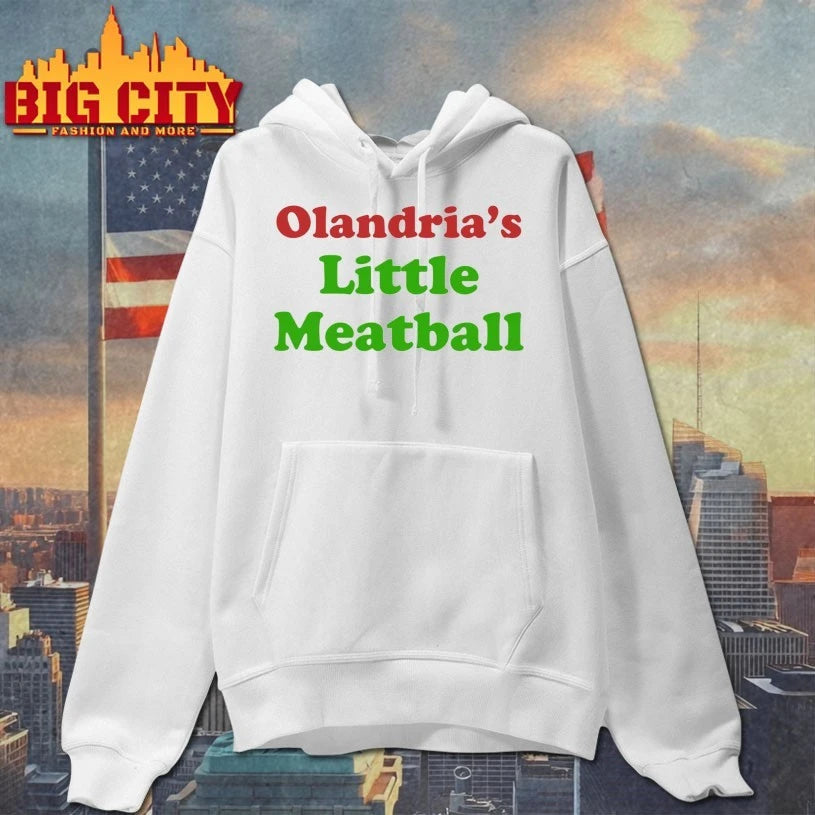 Olandria's Little Meatball - Adult & Kids T-Shirts, Sweatshirts & Hoodies apparel design preview 2