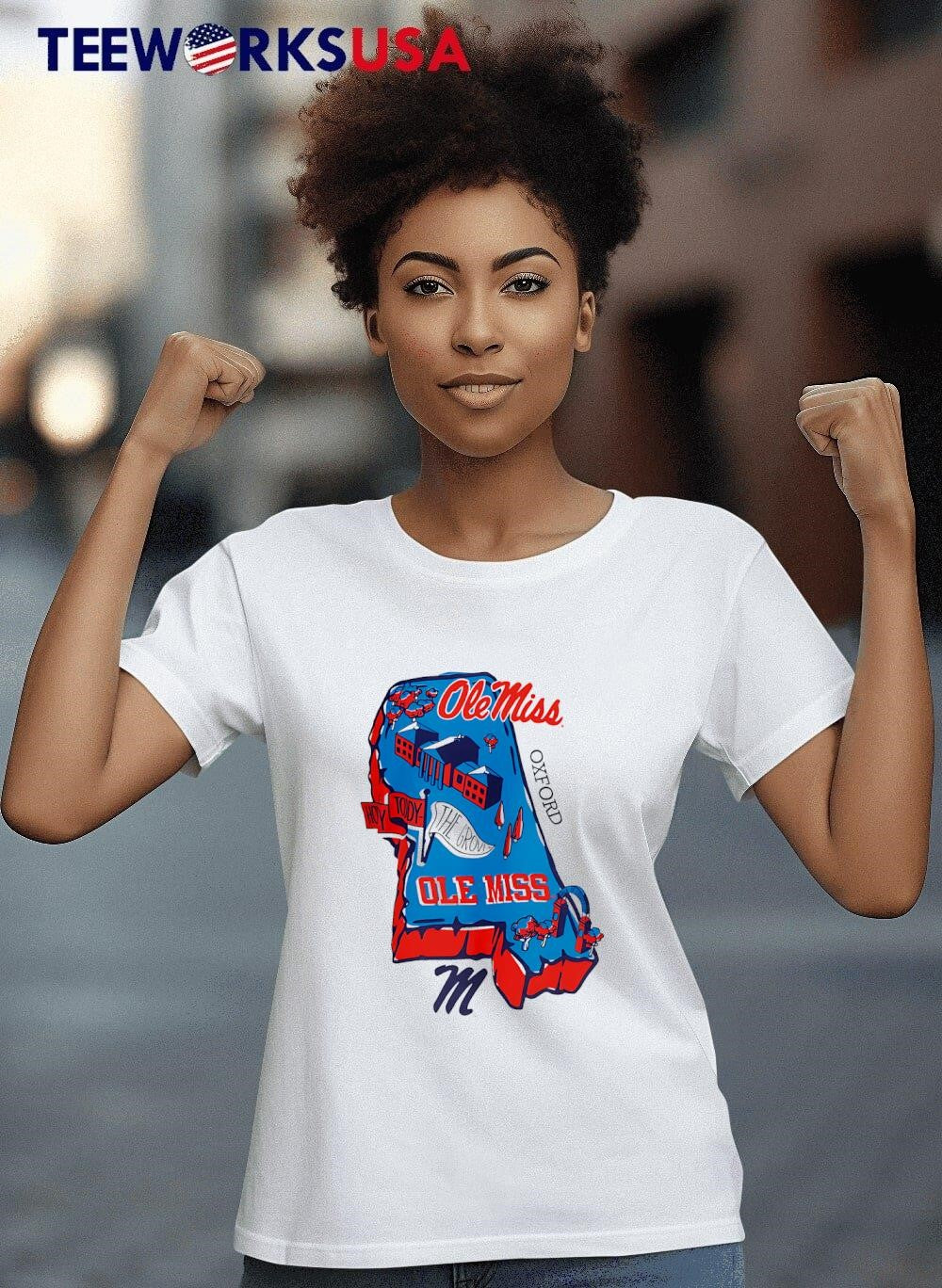 Ole Miss Rebels Hyperlocal the Grove - Adult & Kids T-Shirts, Sweatshirts & Hoodies apparel design preview 8