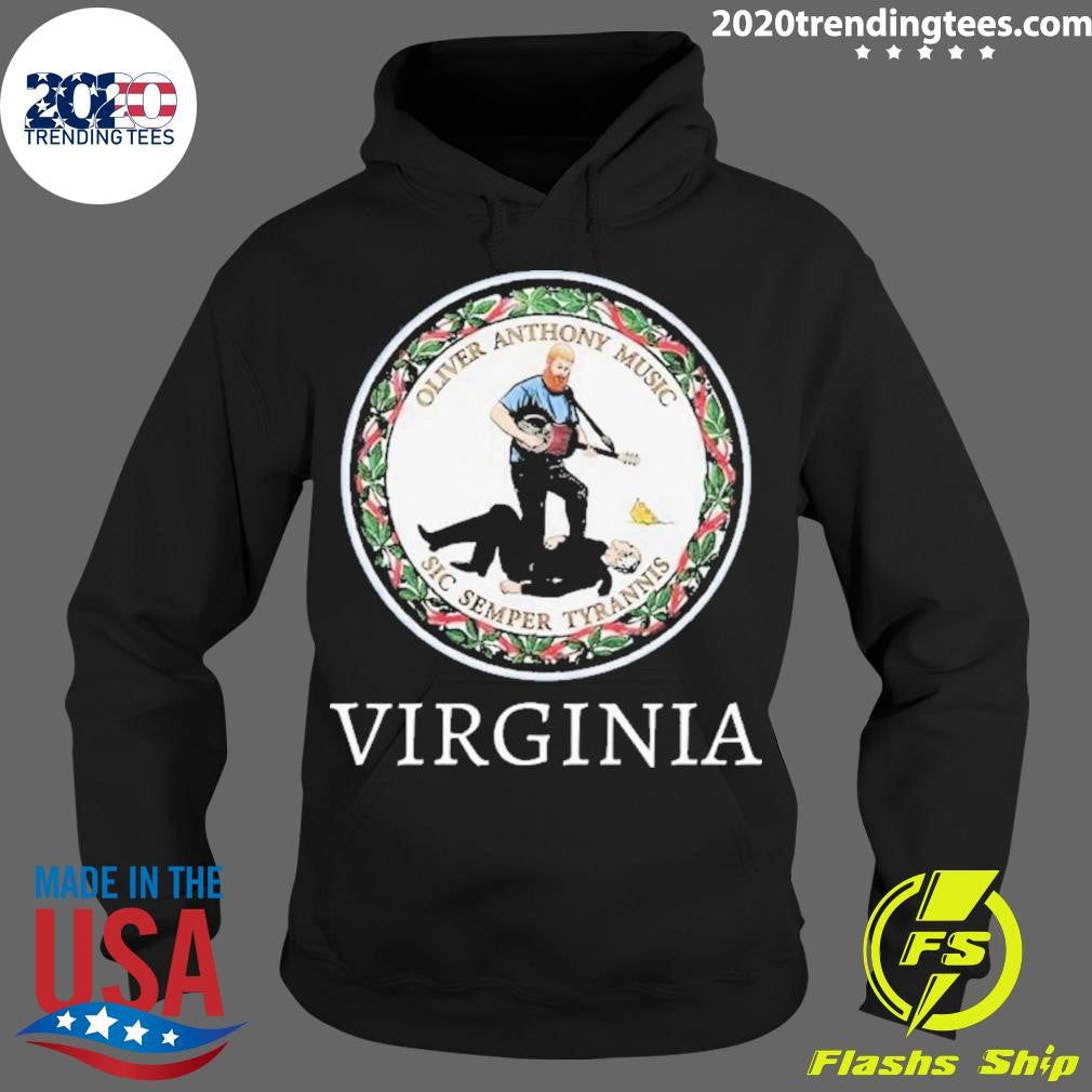 Oliver Anthony Music Sic Semper Tyrannis Virginia - Adult & Kids T-Shirts, Sweatshirts & Hoodies apparel design preview 2