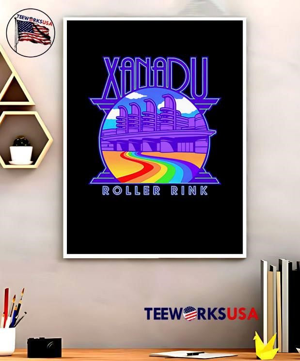 Olivia newton john rainbow xanadu - Adult & Kids T-Shirts, Sweatshirts & Hoodies apparel design preview 5
