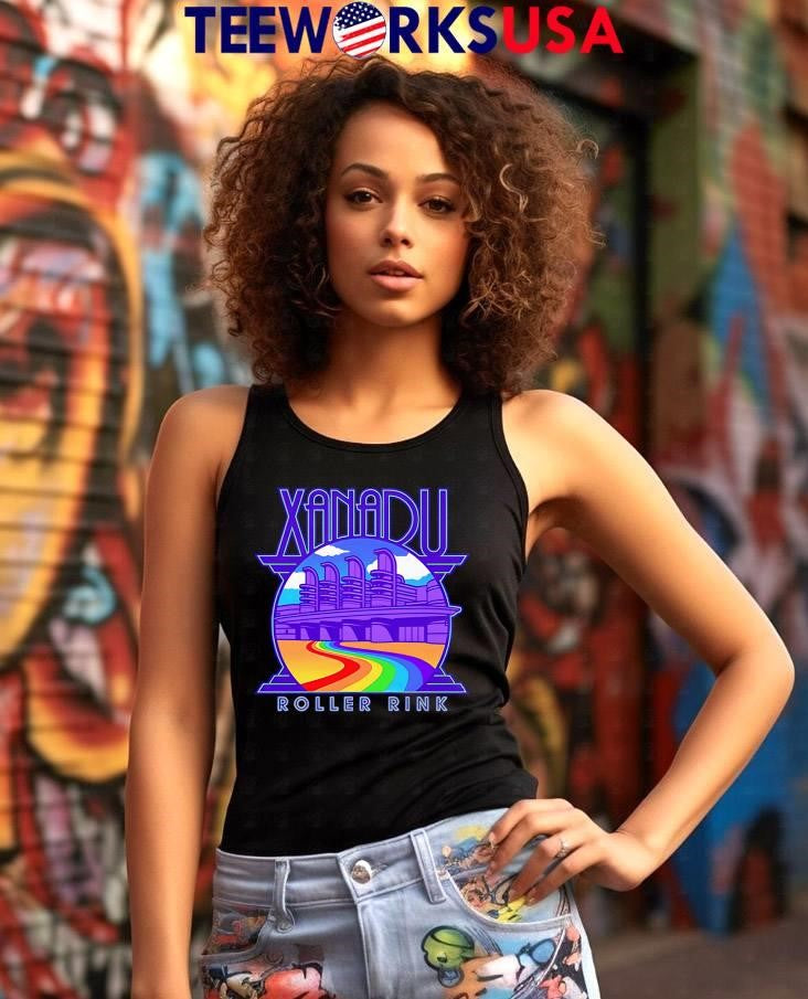 Olivia newton john rainbow xanadu - Adult & Kids T-Shirts, Sweatshirts & Hoodies apparel design preview 7