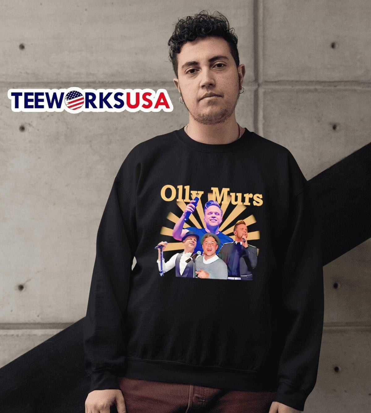 Olly Murs Tour 2025 - Adult & Kids T-Shirts, Sweatshirts & Hoodies apparel design preview 6