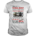 Once A Scuba Diver Always No Matter Where You Go - Adult & Kids T-Shirts, Sweatshirts & Hoodies apparel design preview 1